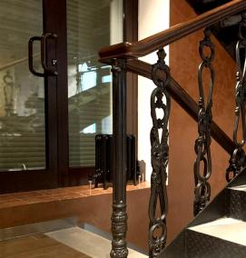 Перила из латуни - модель 2