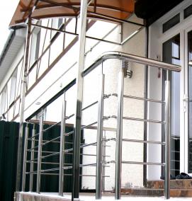 Перила из нержавеющей стали - тип 2