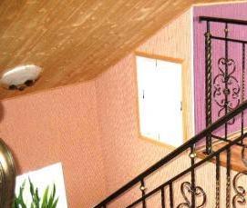 Перила кованые для лестницы на улице - модель 1