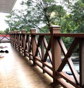 Перила крестом - тип 4