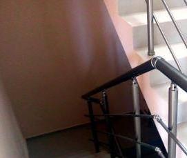 Перила круглые деревянные - модель 2