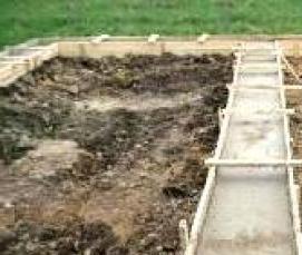 Песчано-ленточный фундамент - модель 4