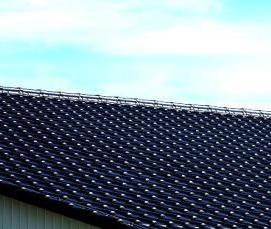 Песчано керамическая черепица - вариант 1