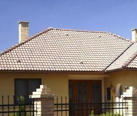 Песчано керамическая черепица - вариант 4