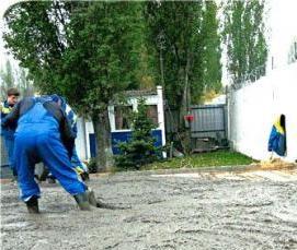 Песчаные сваи - модель 2