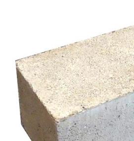 Пескоцементные блоки полнотелые 400х200х200 - модель 4