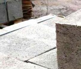 Пескоцементный блок пустотелый - вариант 4