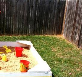 Песочница резиновая - тип 1