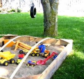 Песочница резиновая - тип 2