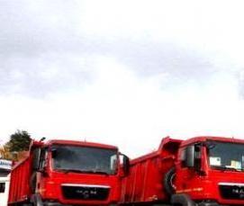 Песок самосвалами - модель 4