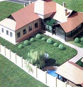 Планировка дачного участка - вариант 2