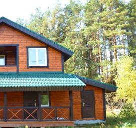 Планировка лесного участка - модель 1