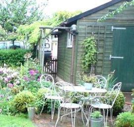 Планировка садового участка 4 сотки - вариант 1