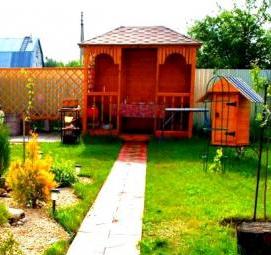 Планировка садового участка 4 сотки - вариант 4