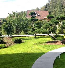 Планировка треугольного участка - вариант 4