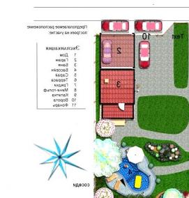 Планировка участка 20 на 20 метров - тип 4