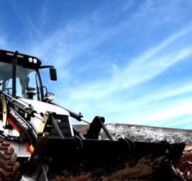 Планировка участка грейдером - тип 1