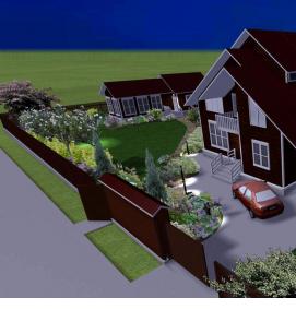 Планировка земельного участка 12 соток - вариант 3