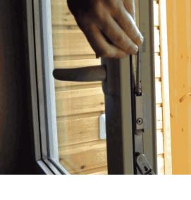 Пластиковая балконная дверь без стекла - модель 2