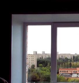 Пластиковое окно без рамы - тип 1