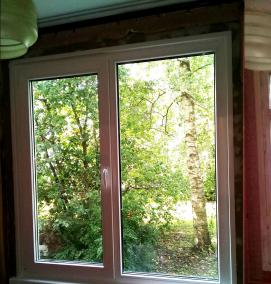 Пластиковое окно без стеклопакета - тип 4