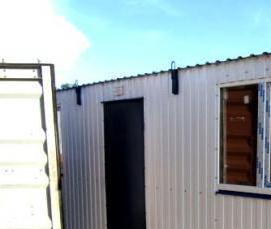 Пластиковые бытовки - модель 1