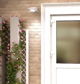 Пластиковые двери входные - тип 4