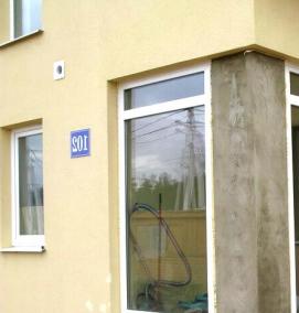 Пластиковые двери входные - тип 2