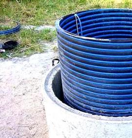 Пластиковые кольца для колодца - тип 4