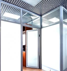 Пластиковые межкомнатные перегородки - модель 3