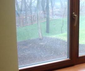 Пластиковые окна без отделки - модель 1