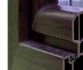 Пластиковые окна цветной профиль - тип 2