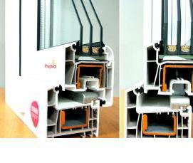 Пластиковые окна расширительный профиль - тип 2