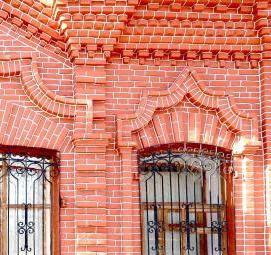 Пластиковые прозрачные решетки на окна - модель 2