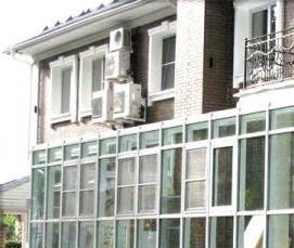 Пластиковые теплицы из стеклопакетов - вариант 4