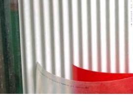 Пластиковый плоский шифер - тип 1