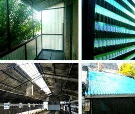 Пластиковый рулонный шифер - вариант 1