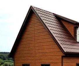 Под брус - вариант 1