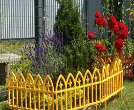 Пластиковый  для клумбы - тип 2