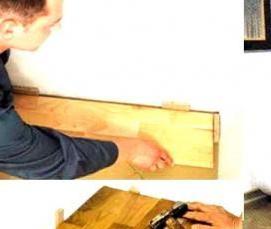 Плавающая доска пола - модель 3