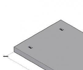 Плита дорожная ПД-2 - модель 2