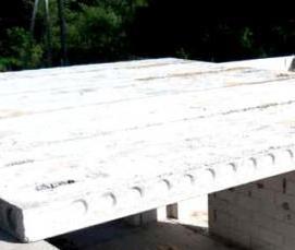 Плита перекрытия 10 метров - модель 3