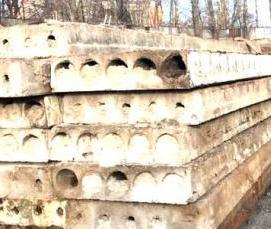 Плита перекрытия 5 метров - тип 2