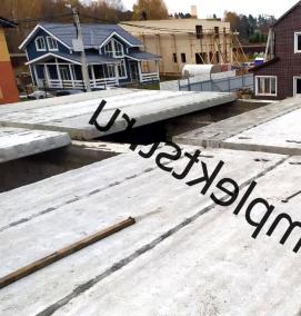 Плита перекрытия ПК 63 - модель 3