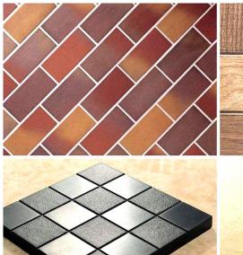 Плитка керамическая металл - модель 3