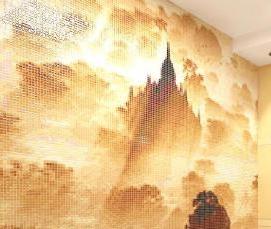 Плитка керамическая мозаика для ванной комнаты - тип 1