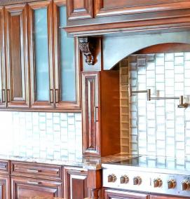 Плитка мозаика бежевая - модель 3