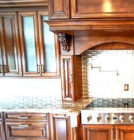 Плитка мозаика бежевая - модель 2