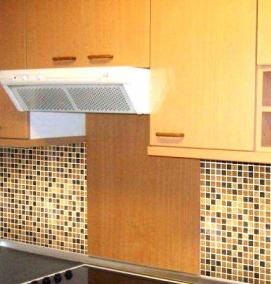 Плитка мозаика черная - тип 2