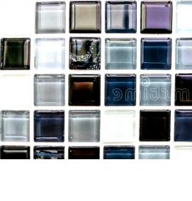 Плитка мозаика черно белая - вариант 1